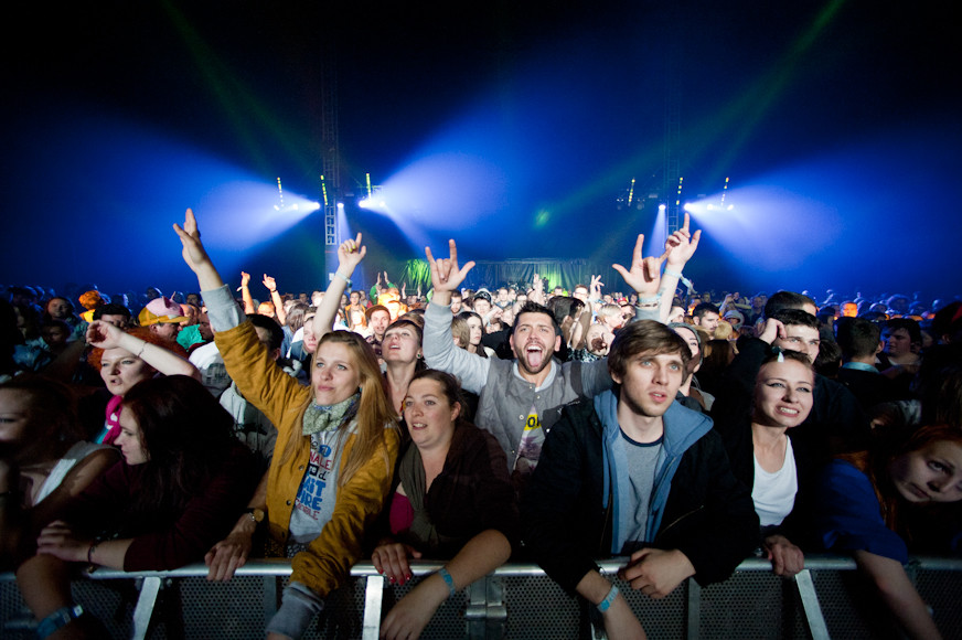 Sub Focus i MC AD na Selector Festival 2012 (fot. Monika Stolarska / Onet)