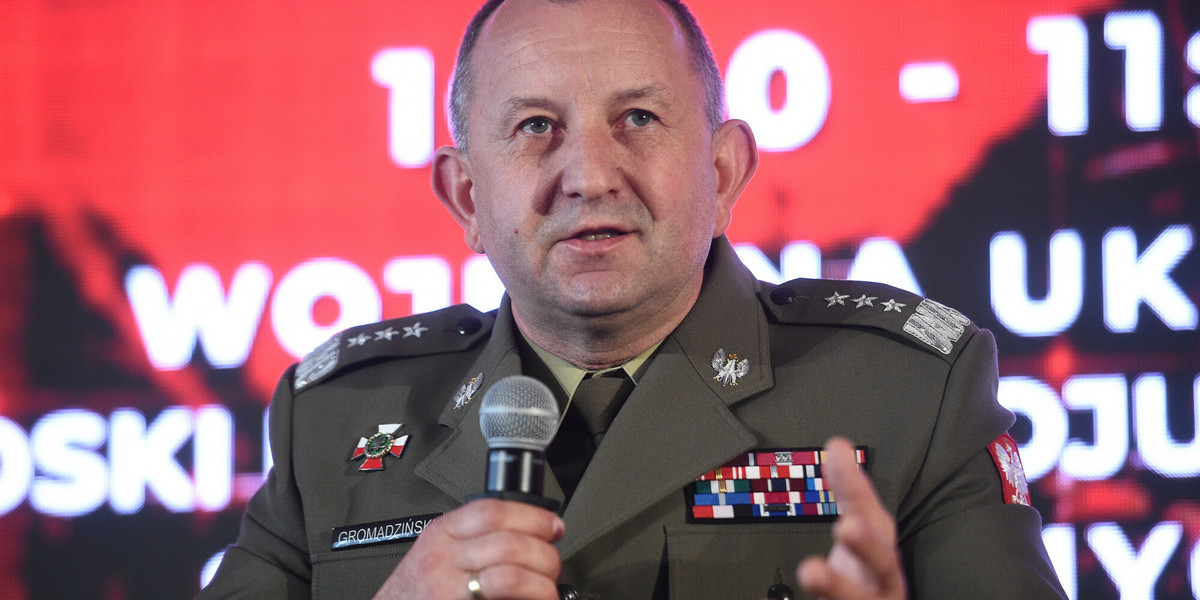 Gen. Jarosław Gromadziński w 2023 r.
