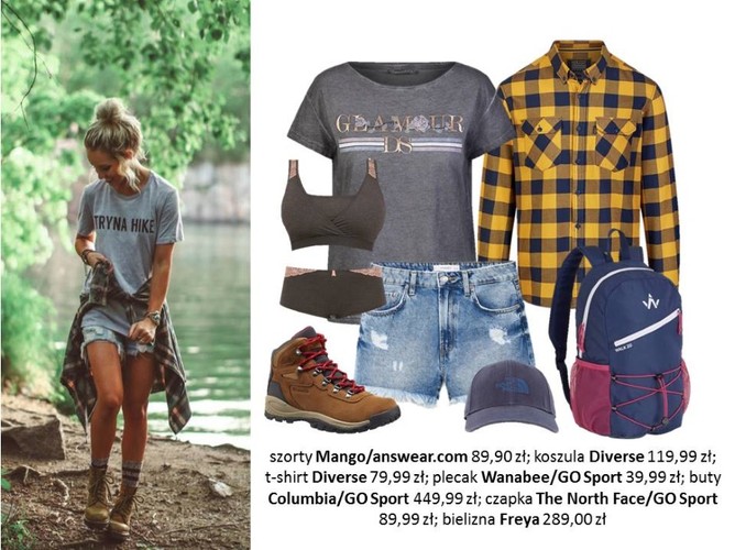 STYLIZACJE na wyjazd w góry