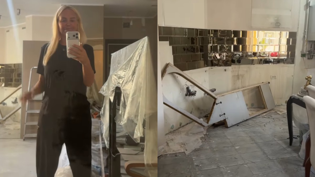 Vica Blochina s-a trezit cu banii luați și apartamentul distrus de muncitori: „Mi-au furat cheia și mi-au spart casa”