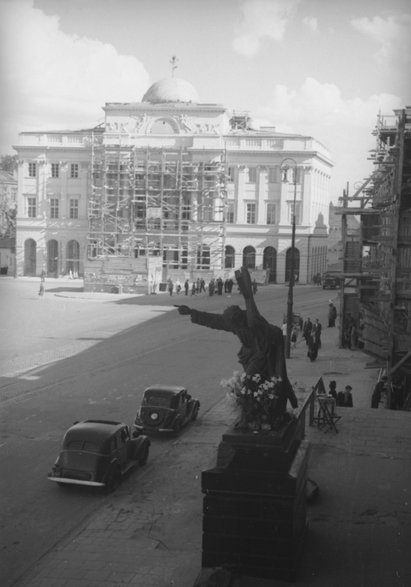 Pałac w roku 1948.