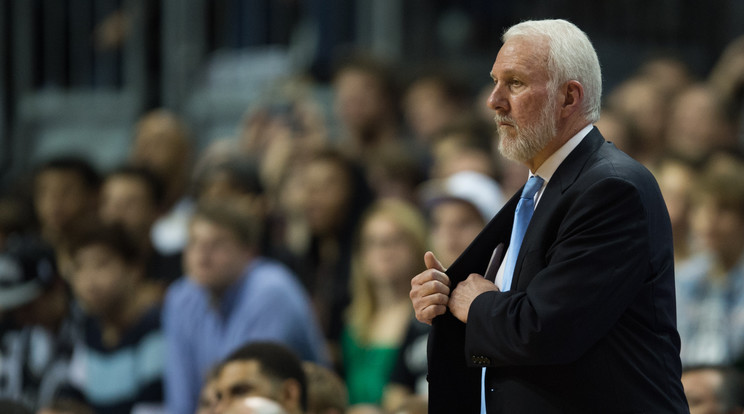 Gregg Popovich, a San Antonio Spurs vezetőedzője /Fotó: AFP