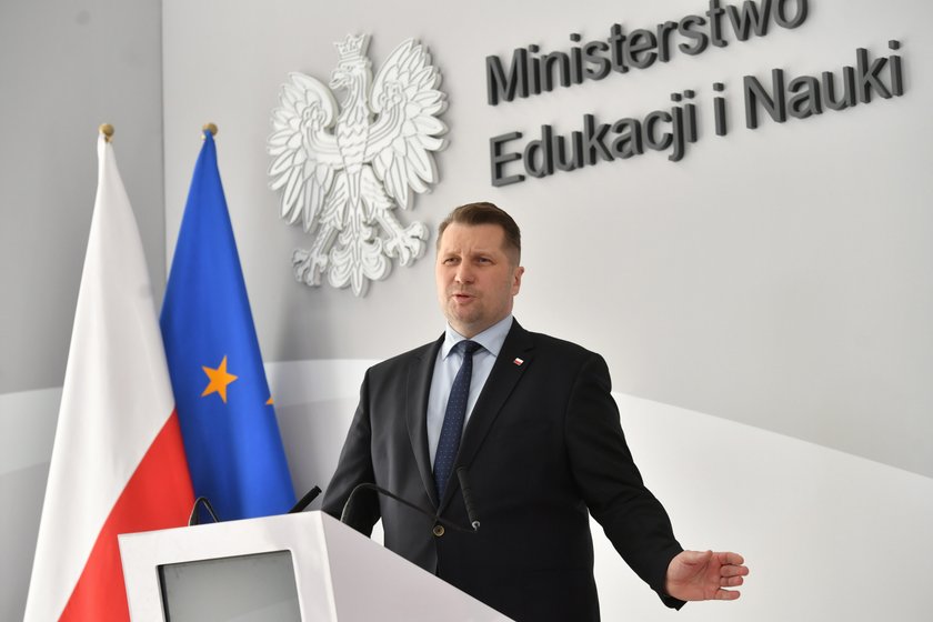 Minister edukacji i nauki Przemysław Czarnek