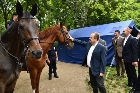 Ivica Dačić u Šumicama 
