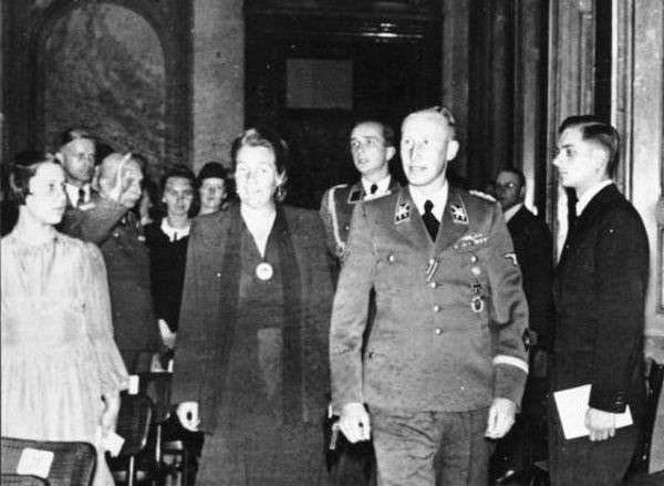 Reinhard Heydrich i jego żona Lina