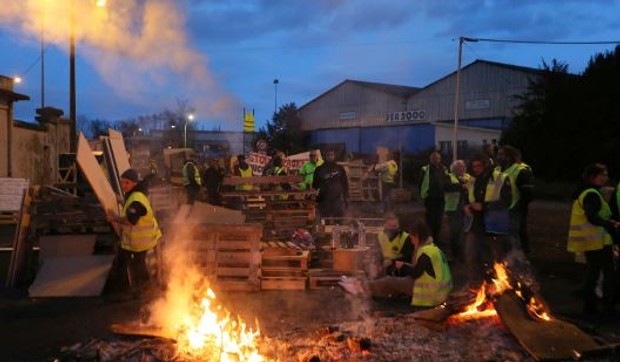 Francuska protest AP1
