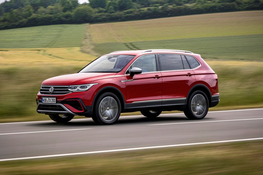 Volkswagen Tiguan (druga generacja; wersja Allspace po modernizacji z 2021 r.)