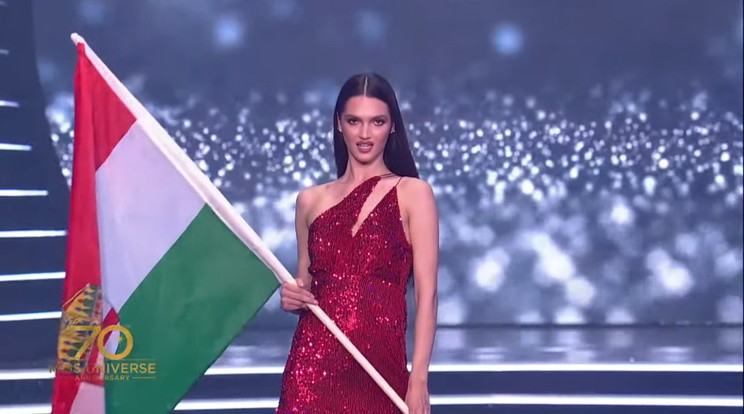 Jázmin Viktória képviselte hazánkat Izraelben a Miss Universe nemzetközi versenyén