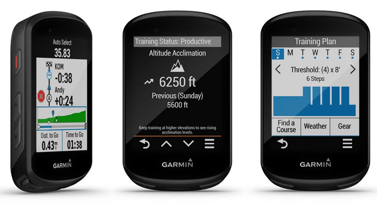 Garmin zaprezentował dwa nowe produkty - Edge 530 oraz Edge 830. To wyposażone w GPS liczniki rowerowe z wgranymi fabrycznie mapami i zaawansowaną nawigacją, monitorujące szeroki zakres danych, wyposażone w funkcje podnoszące poziom bezpieczeństwa użytkownika. Fani kolarstwa górskiego mogą skorzystać również ze zintegrowanych danych z serwisu TrailForks. 