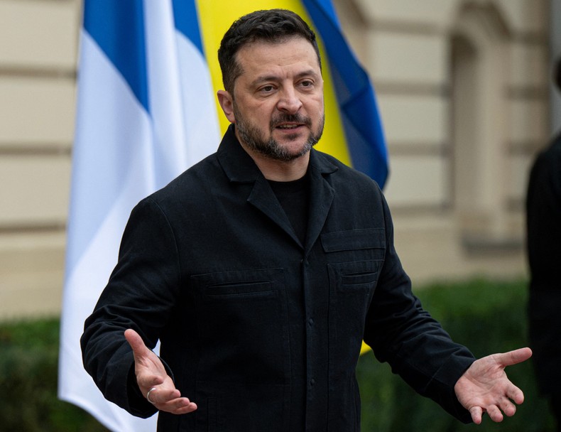 Ukrainian President Volodymyr Zelenskyy said Starlink's speed had returned to normal.Genya SAVILOV / AFP via Getty Images
