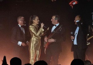 Žika Jakšić na koncertu Aleksandre Prijović