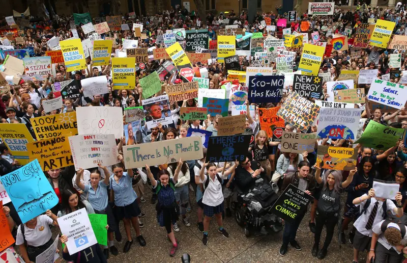 Młodzieżowy Strajk Klimatyczny w Sydney