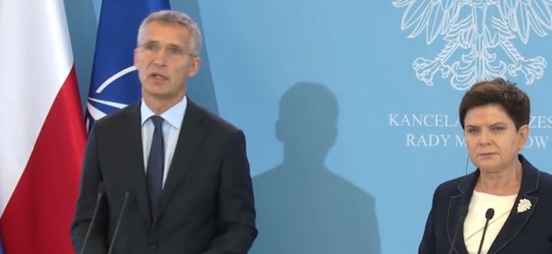 Jens Stoltenberg w Polsce. Jednym z powodów wizyty manewry na Białorusi