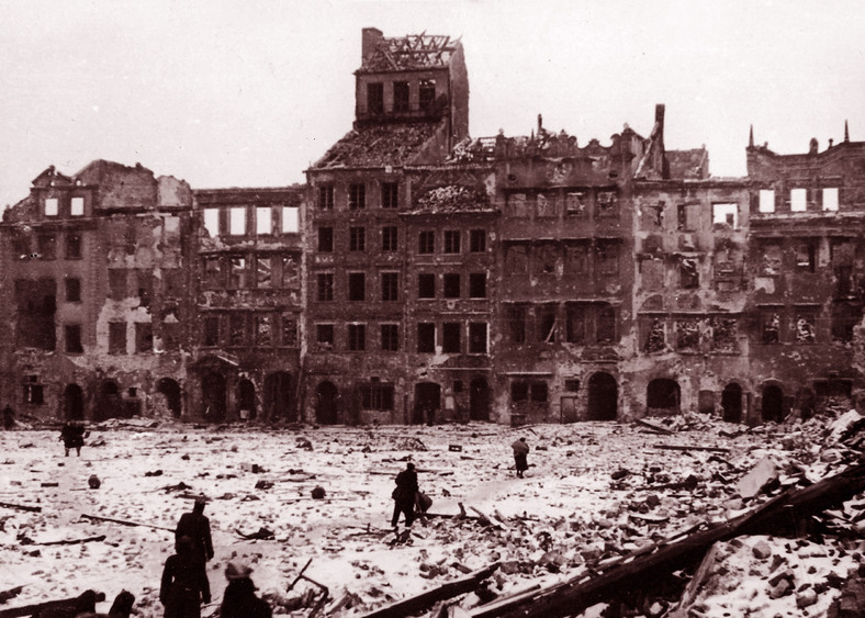 Warszawa po bombardowaniu