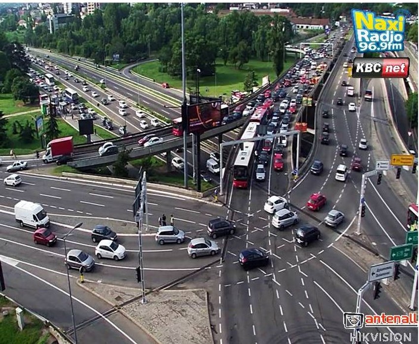 Pojačana frekvencija saobraćaja na Autokomandi