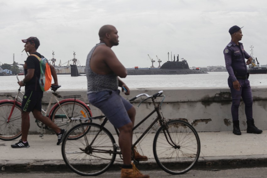 Dolazak ruske flote na Kubu, nuklearna podmornica "kazan"