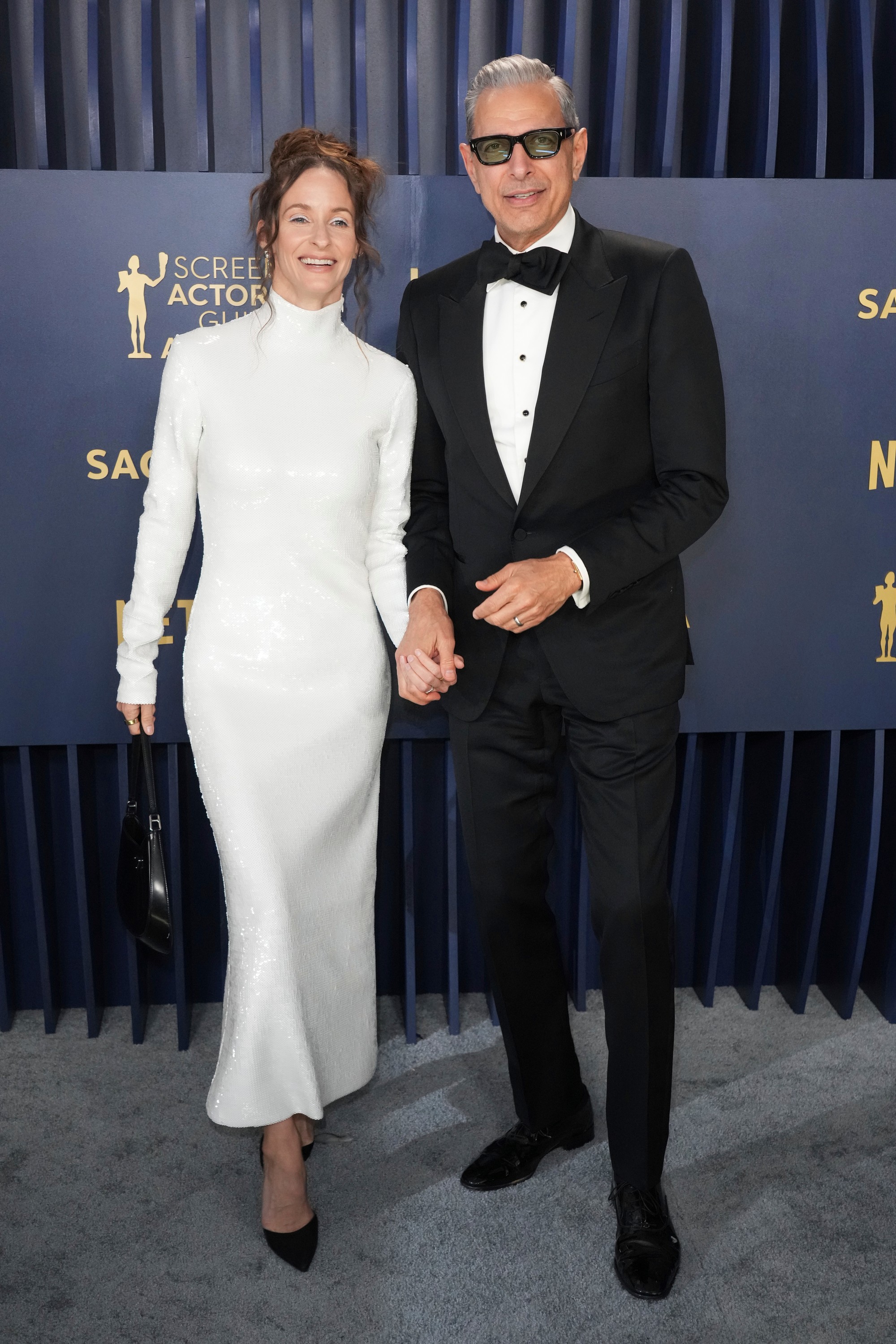 Filmové ocenenia SAG - Emilie Livingston, Jeff Goldblum.