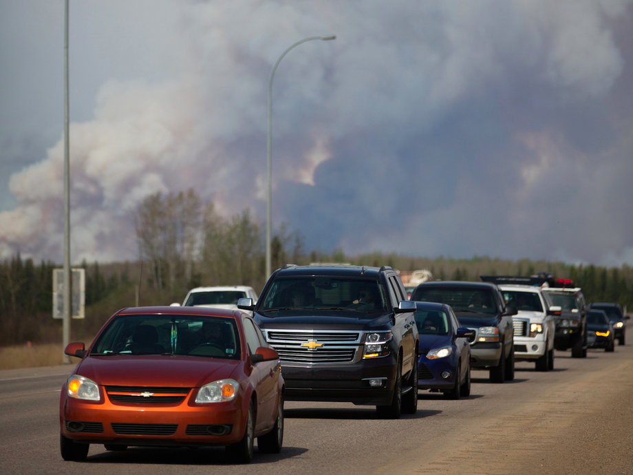 More than 80,000 residents were forced to flee after Fort McMurray was evacuated.