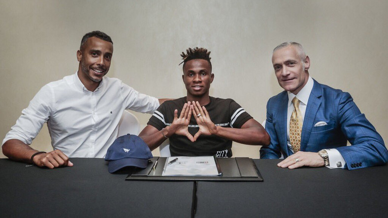 Samuel Chukwueze has joined American sports management firm,  Roc Nation Sports  (Twitter/Roc Nation Sports)