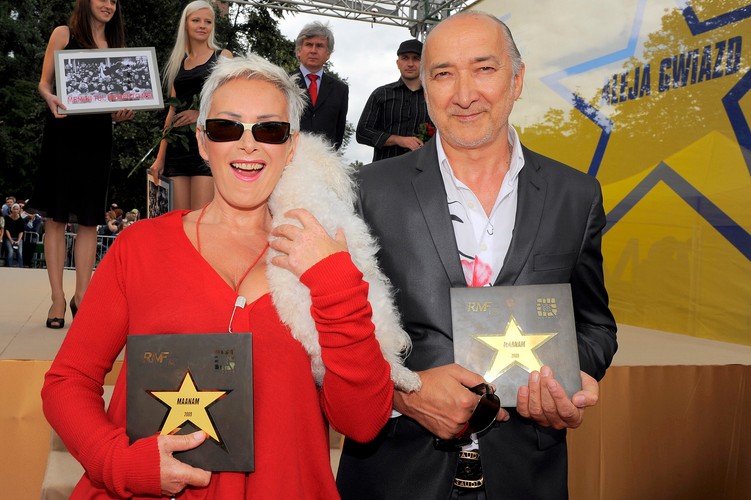 Marek Jackowski i Kora, czyli Maanam w Alei Gwiazd RMF FM – czerwiec 2009