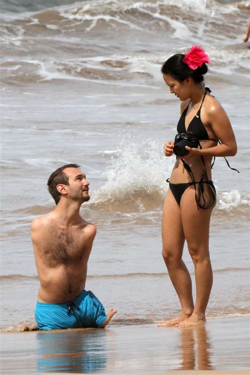 Nick Vujicic w podróży poślubnej