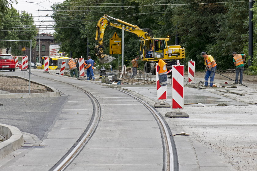 Linia 14 bez tramwajów 