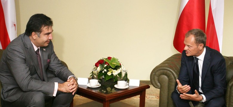 Saakaszwili: Putin proponował podział Ukrainy. Tusk myślał, że to żart