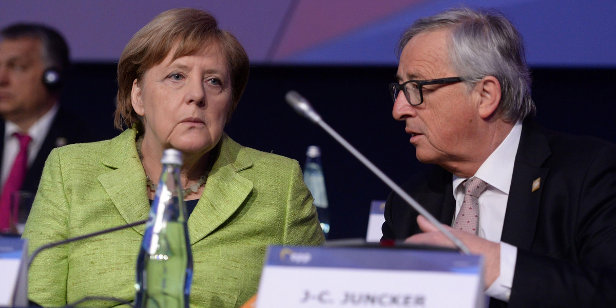 Angela Merkel, Jean-Claude Juncker