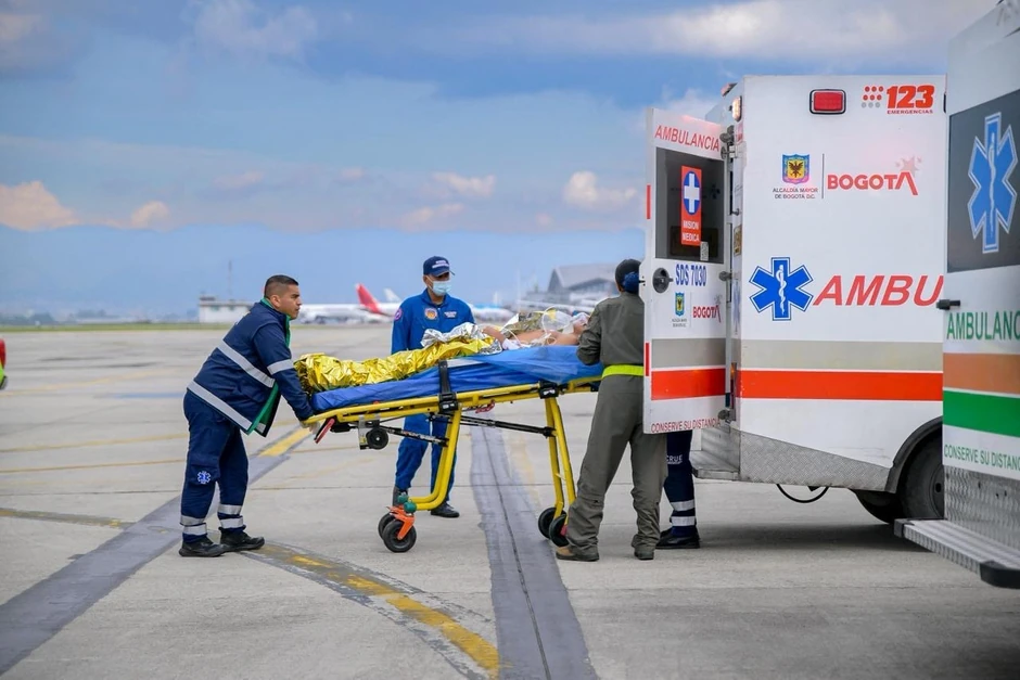 pao avion u Kolumbiji