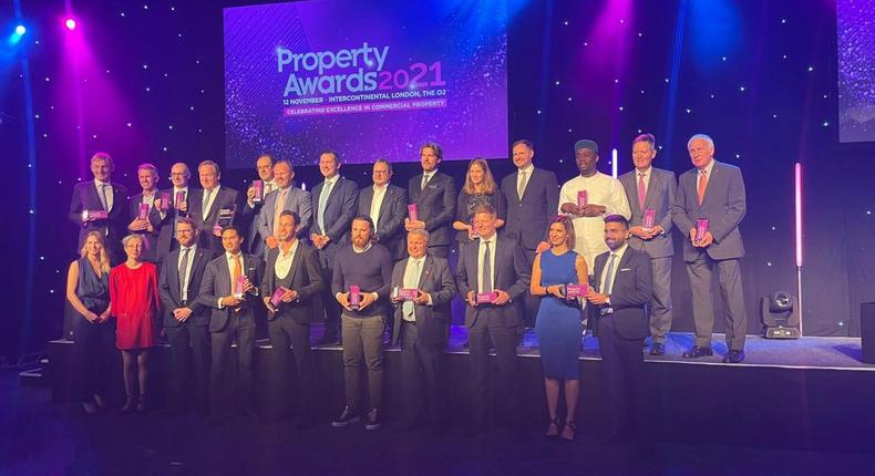 Nigeria's Sanmi Adegoke becomes the first Black recipient of entrepreneur of the year at the UK Property Awards 2021