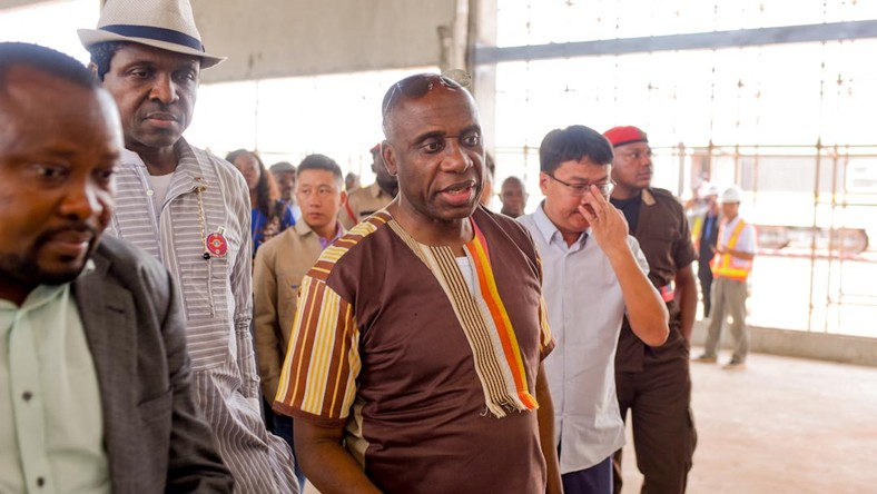 Transport Minister, Chibuike Rotimi Amaechi [Israel Ibeleme]