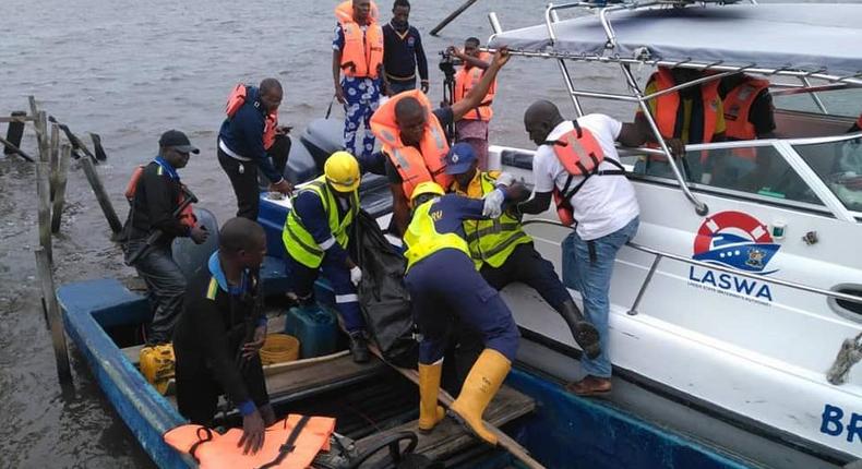 Capsized boat responsible for death of 12 people, operated illegally – LASWA.  [WuzuoNigeria]