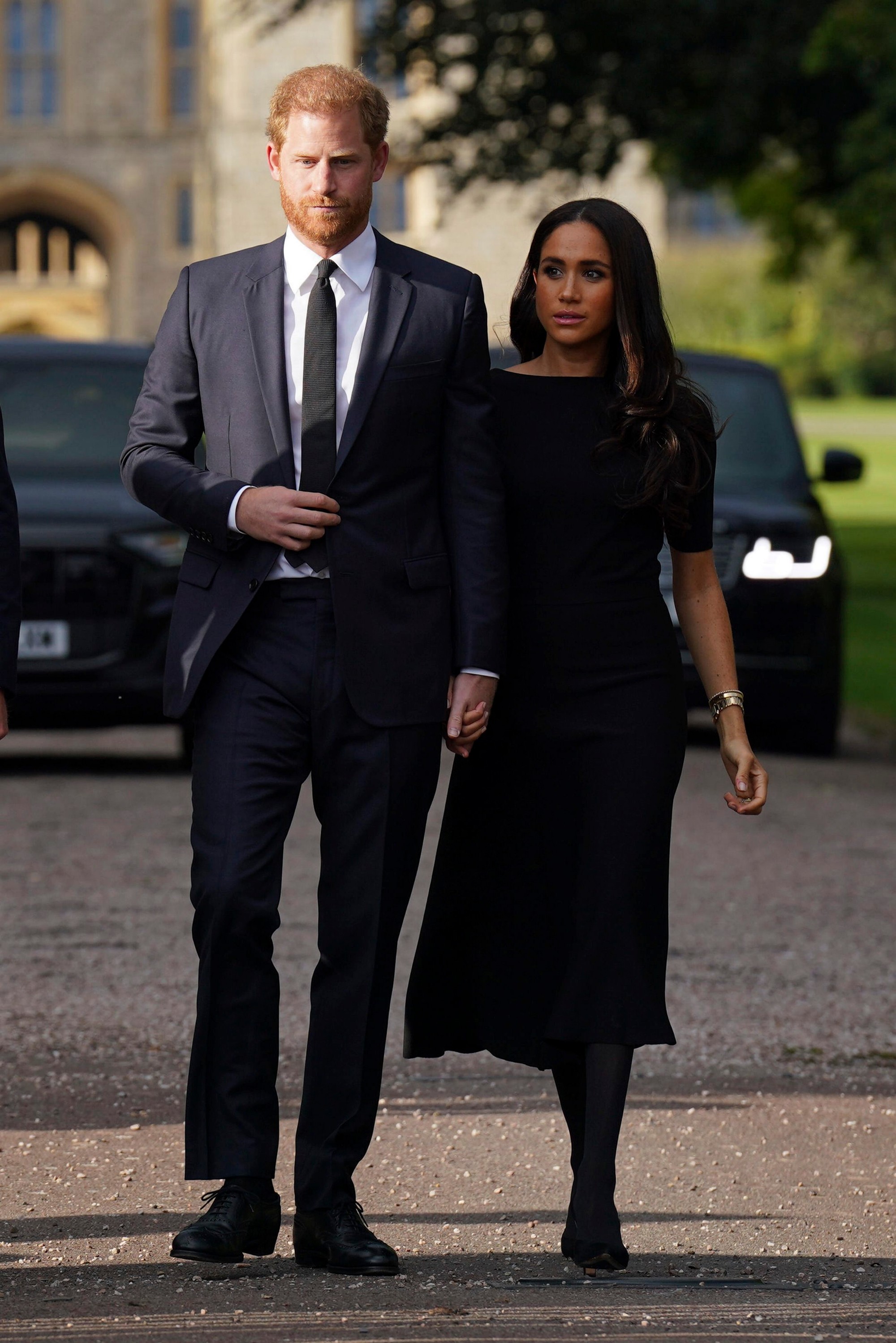 Princ Harry s manželkou Meghan. 