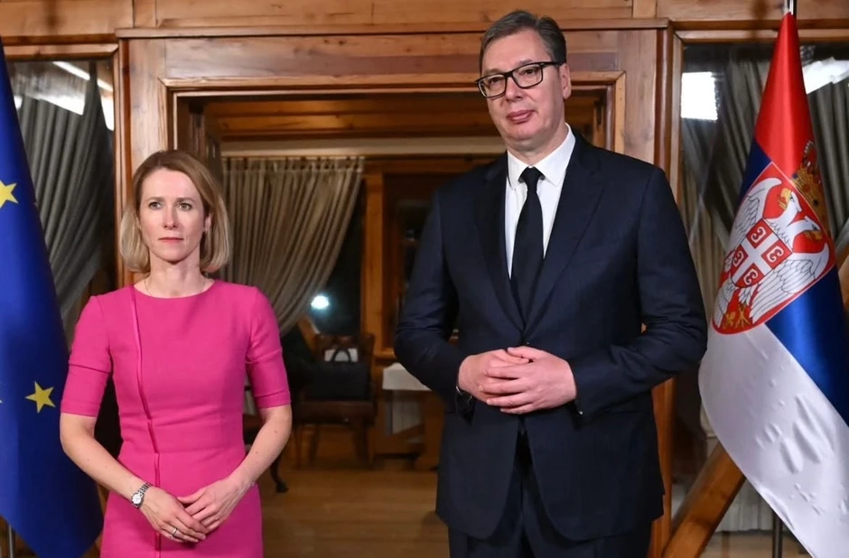 Kaja Kalas i Aleksandar Vučić