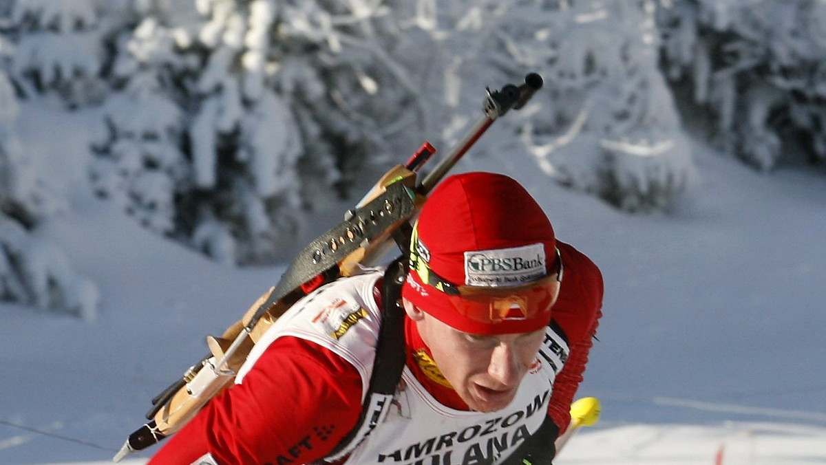 Łukasz Szczurek dołączył do biathlonowej reprezentacji Polski na igrzyska olimpijskie w Vancouver.