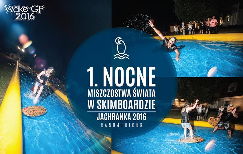 1. Nocne Miszczostwa Świata w Skimboardzie