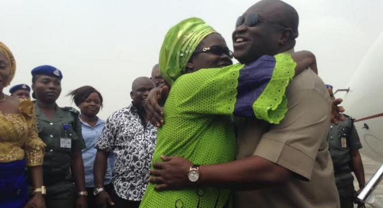Residents troop out to celebrate Gov. Ikpeazu's Supreme Court victory.