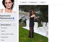 Agnieszka Radwańska na ślub założyła czarną sukienkę