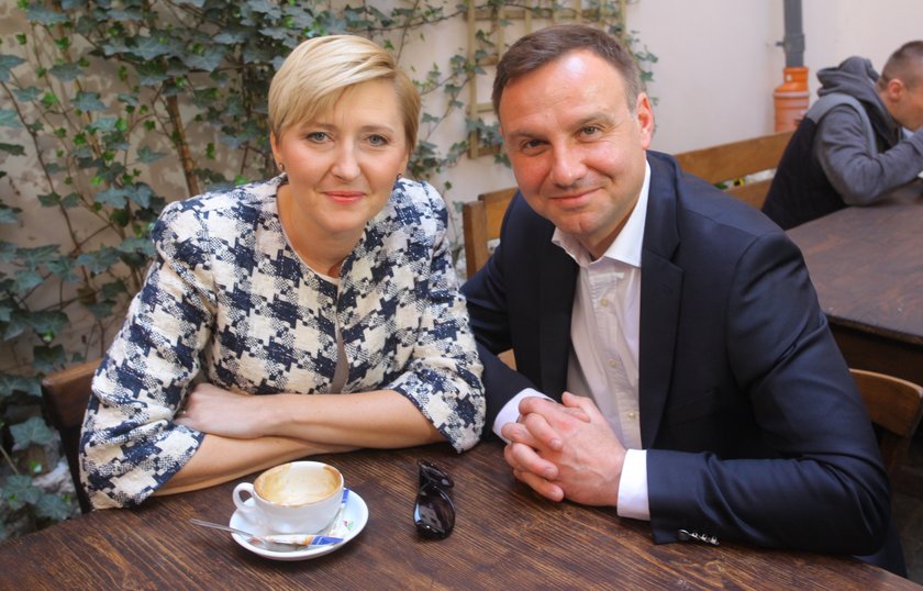 Andrzej i Agata Duda