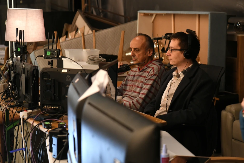 Na setu serije Nasledstvo