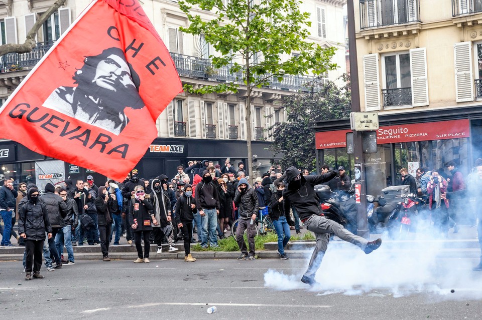 FRANCE MAY DAY (Labor Day Protests in Paris)