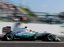 Schumacher najszybszy na 1. treningu przed GP Korei