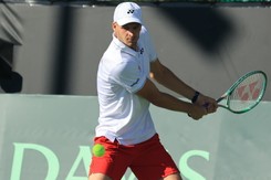 Puchar Davisa. Wygrana Hurkacza, Polska prowadzi z Barbadosem