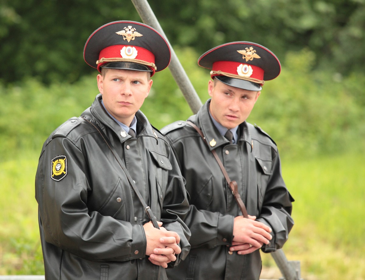 Rosyjscy policjanci