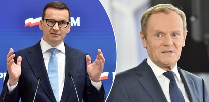 Wyemitowali słowa Tuska, które rzucił przed wejściem na antenę. Morawiecki oburzony zawartą w nich rzekomą "pogardą". "Wiadomości" miały używanie...