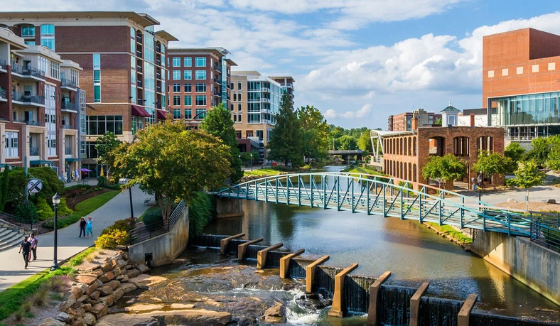 Greenville, miejscowość, w której mieszka Marek z rodziną