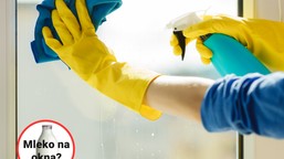 wyrzuć chemię do kosza. twoje okna zajaśnieją od octu, cytryny i... mleka