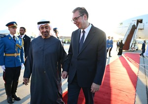 Muhamed Bin Zajed u poseti Beogradu