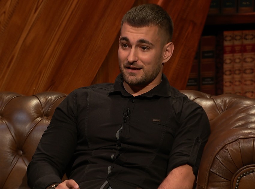 Davor Ćajić, emisija "Na terapiji sa Slavicom Đukić Dejanović"