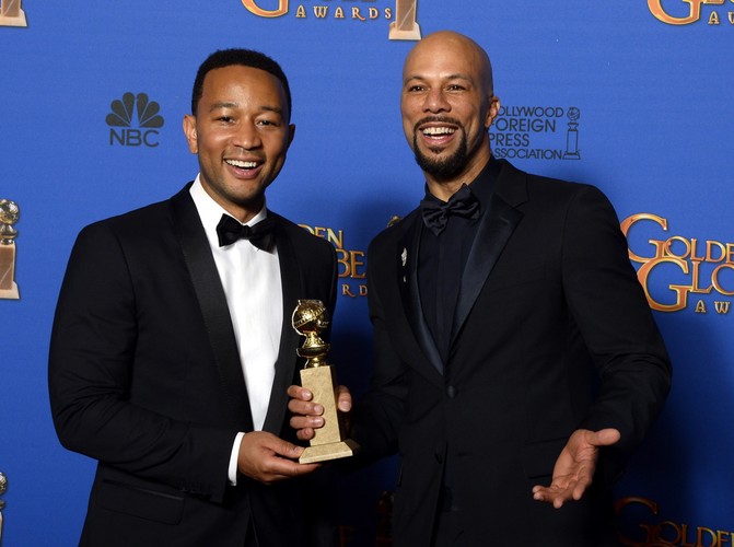Najlepsza piosenka:<br>'Glory' z filmu 'Selma' – John Legend, Common